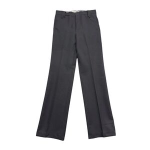 vtg Sheplers USA Made 30x34‎ Gray Western Pants Trousers Knit Bootcut Retro Mens